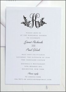 Formal Dinner Invitation Wording