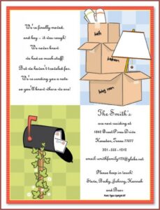Free Housewarming Invitations Templates