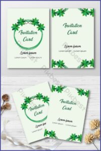 Free Invitation Card Design Template