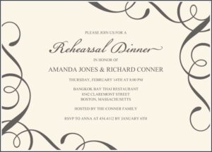 Gala Dinner Invitation Email Template