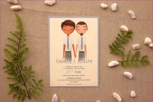 Gay Wedding Invitations Australia