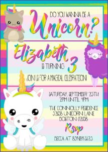 Hello Kitty Invitation Card 1st Birthday