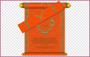 Hindu Wedding Invitation Card Design