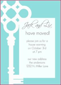 Housewarming Party Invitation Wording Ideas