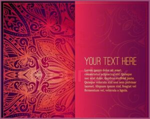 Indian Wedding Invitation Card Template Psd