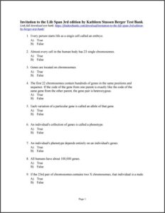 Invitation To The Lifespan 4th Edition By Kathleen Stassen Berger