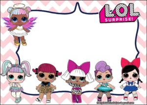 Lol Doll Birthday Invitations Free