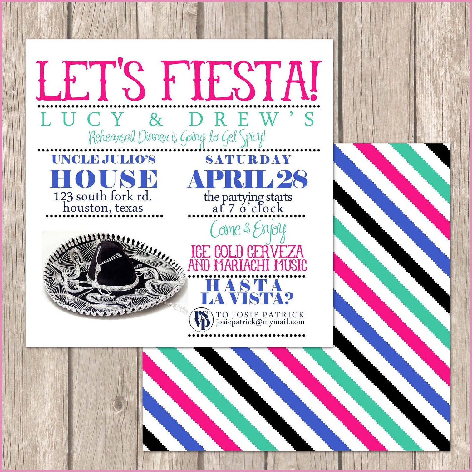 Mexican Party Invitation Wording