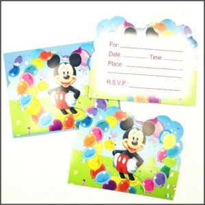 Mickey Mouse 1st Birthday Invitation Ideas