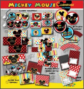 Mickey Mouse Clubhouse Decorations Etsy