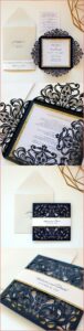 Navy Blue Wedding Invitations Australia