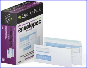 Number 10 Double Window Envelopes