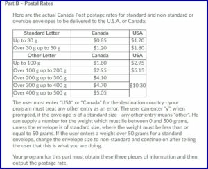 Oversized Envelope Postage Rates
