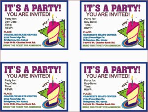 Print Birthday Invitations At Home