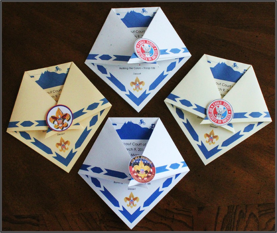 Printable Eagle Scout Court Of Honor Invitations