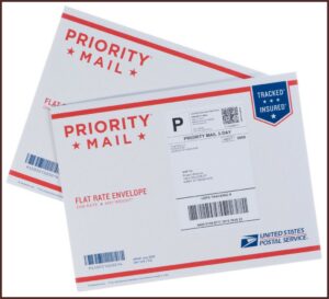 Priority Mail Envelope Example