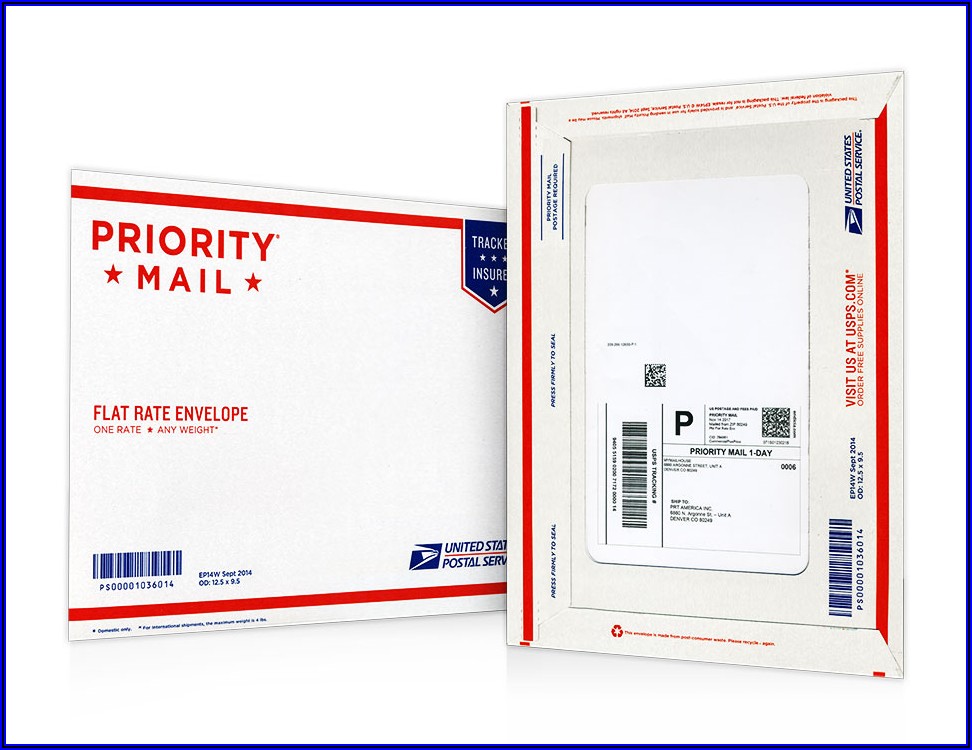 Priority Mail Express Mailing Envelope Cost
