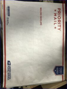 Priority Mail Mailing Envelope 11 58 X 15 18