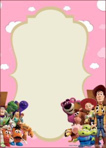 Toy Story Birthday Invitations