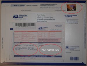 Usps Prepaid Envelope For Passport