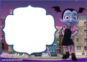 Vampirina Birthday Invitations Printable