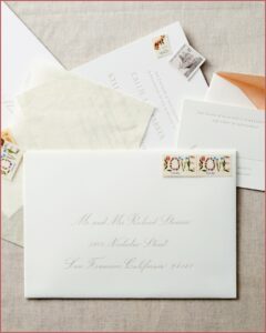 Wedding Invitation Address Wording Etiquette