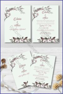 Wedding Invitation Card Psd Free Download
