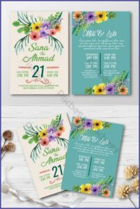 Wedding Invitation Design Free Download