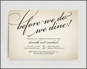 Who Do Invite To The Rehearsal Dinner