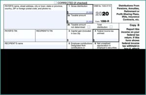 1099 R Form Tax Calculator