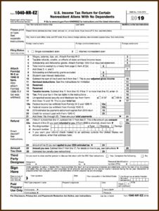 2013 Irs Form 1040 Ez