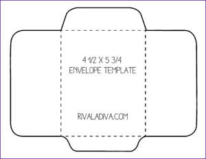 3x5 Envelope Template Word