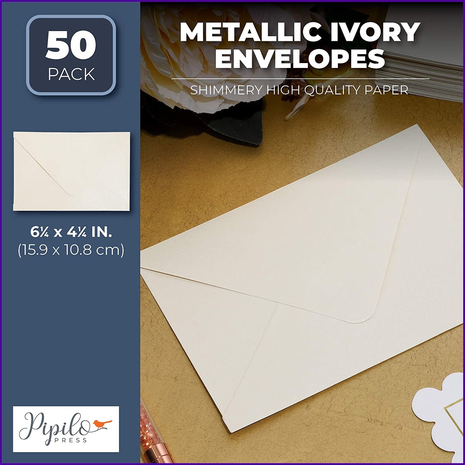 4 X 6 Ivory Envelopes