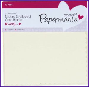 5 Inch Square White Envelopes