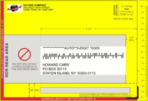 9x6 Postcard Mailing Template