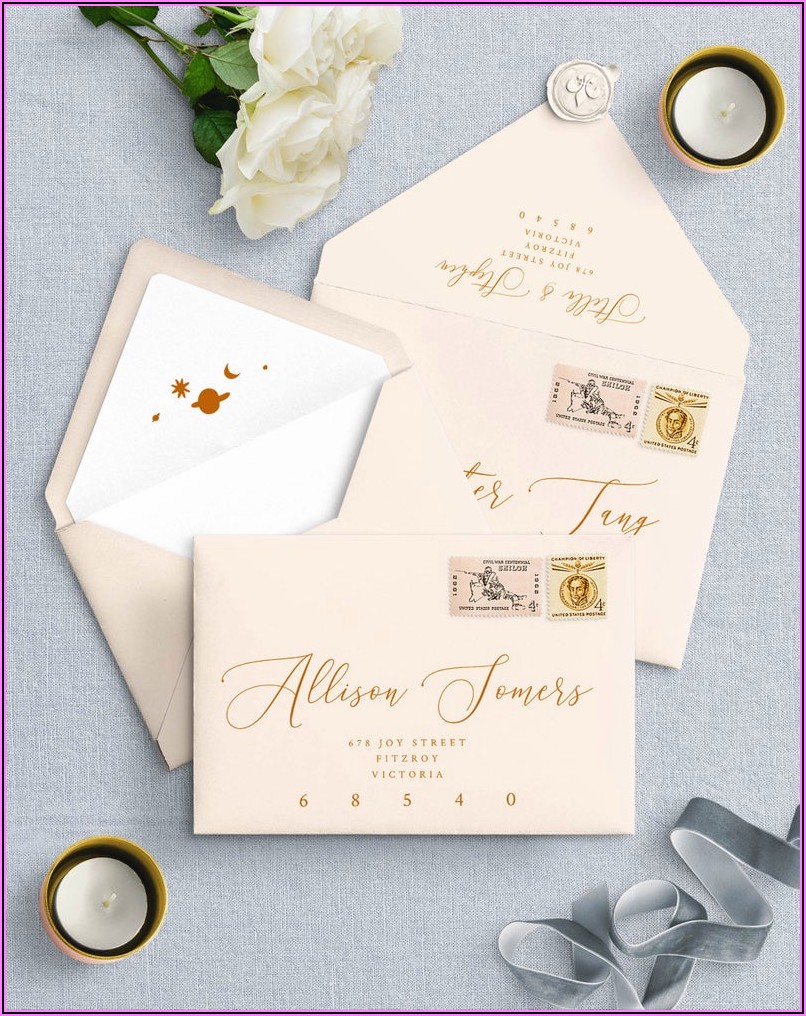 A7 Euro Flap Envelope Liner Template