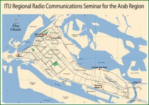 Abu Dhabi Hotels Map