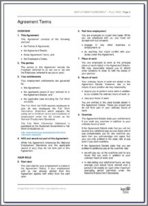 Amendment To Employment Contract Template South Africa