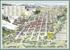 Aspen Accommodation Map