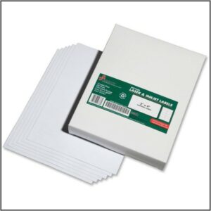 Avery Laser Labels Template