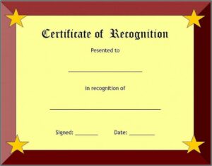 Awards And Certificates Templates