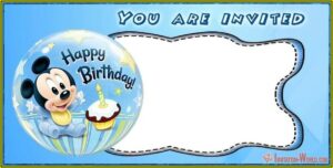 Barbie Unicorn Invitation Template