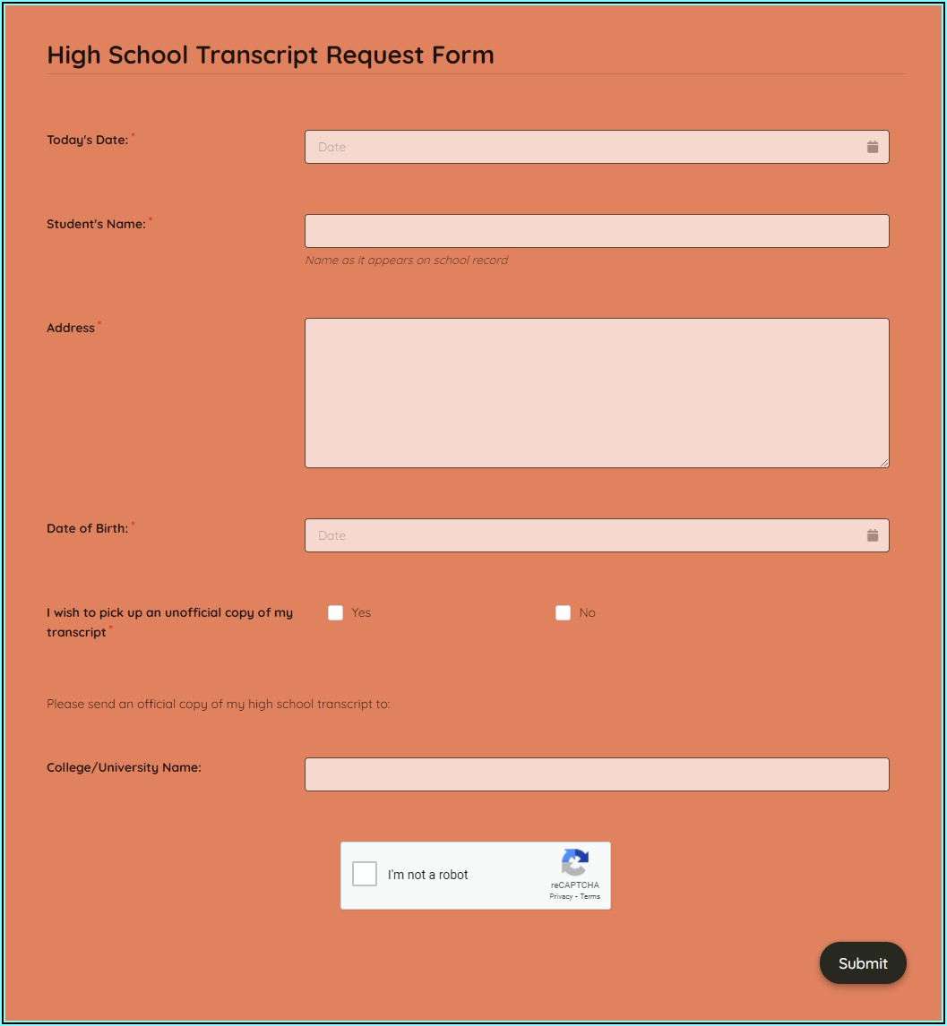 Basic Hotel Booking Form Html Code