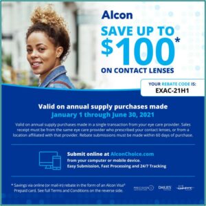 Biofinity Rebate Form 2021