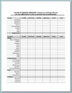 Blank Balance Sheet Format Pdf