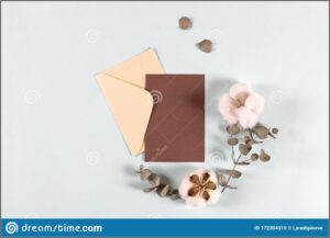 Blank Invitation Paper And Envelopes