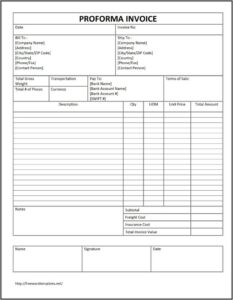 Builders Invoice Template Free Download