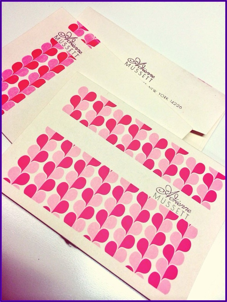 Cardstock With Matching Envelopes
