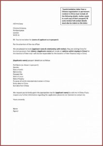 Chinese Embassy Ghana Visa Application Form