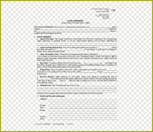 Commercial Property Lease Agreement Template